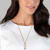 Kette mit Anhänger gelbgold