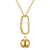 Kette mit Anhänger gelbgold
