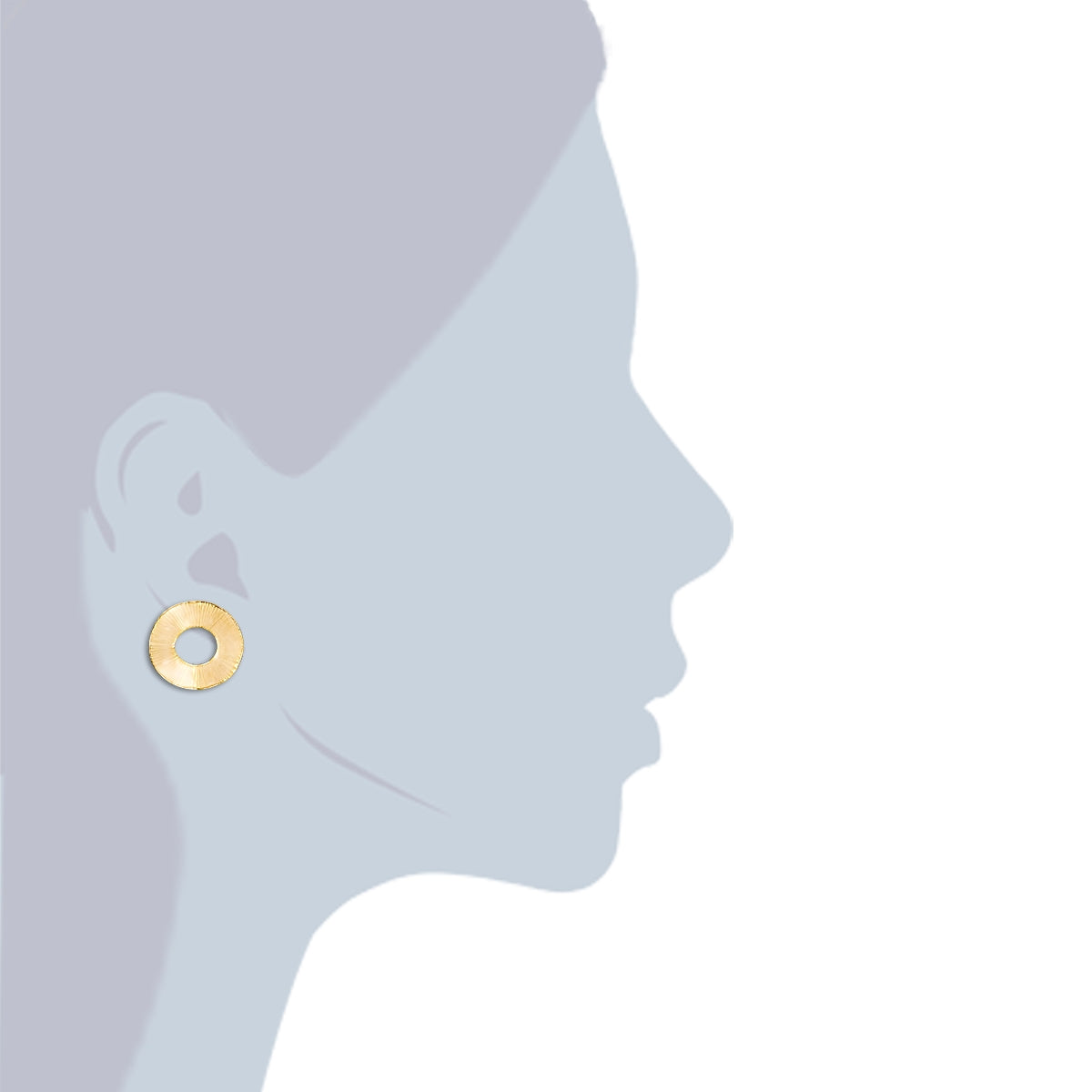 Ohrstecker gelbgold