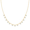 Kette mit Anhänger gelbgold verziert mit Kristallen von Swarovski®