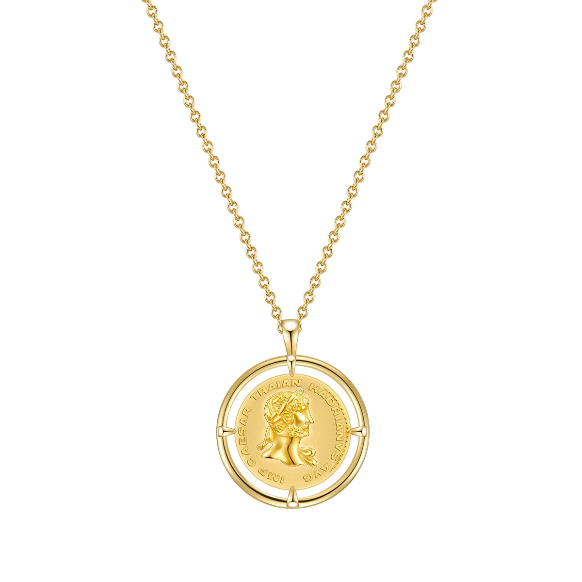 Kette mit Anhänger gelbgold