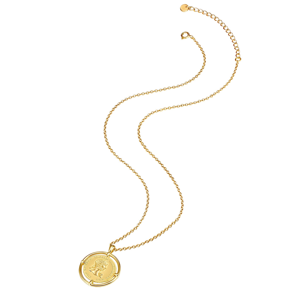 Kette mit Anhänger gelbgold
