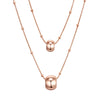 Kette mit Anhänger roségold