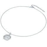 Kette mit Anhänger Sterling Silber Zirkonia weiß