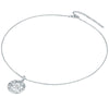 Kette mit Anhänger Sterling Silber Zirkonia weiß