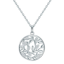  Kette mit Anhänger Sterling Silber Zirkonia weiß