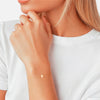 Armband gelbgold Zirkonia weiß