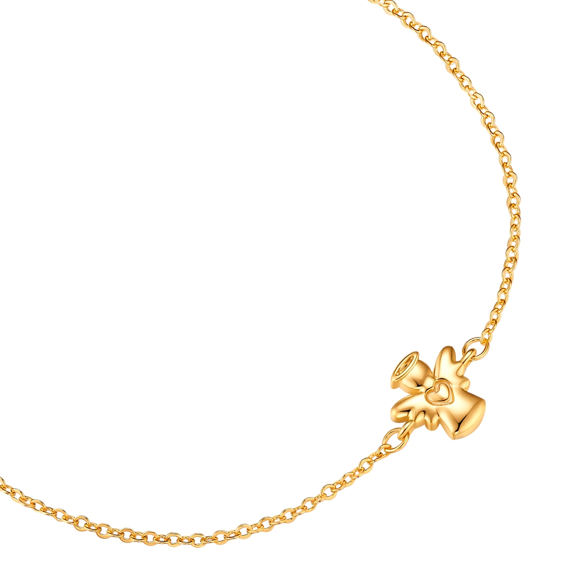 Armband gelbgold Zirkonia weiß