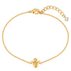 Armband gelbgold Zirkonia weiß