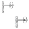 Ohrstecker Zirkonia weiß