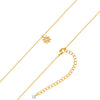 Kette mit Anhänger gelbgold Zirkonia weiß
