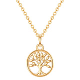 Kette mit Anhänger gelbgold Zirkonia weiß