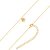 Kette mit Anhänger gelbgold Zirkonia weiß