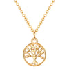Kette mit Anhänger gelbgold Zirkonia weiß