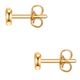 Ohrstecker gelbgold