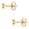 Ohrstecker gelbgold