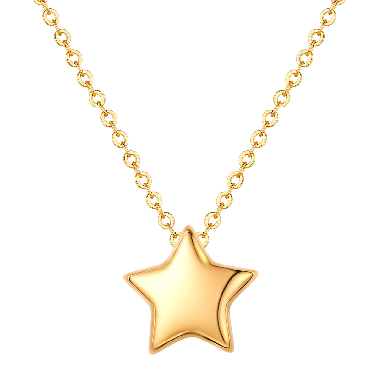 Kette mit Anhänger gelbgold Zirkonia weiß