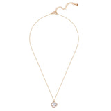 Kette mit Anhänger gelbgold Zirkonia weiß Perlmutt weiß