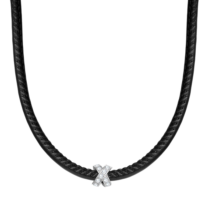 Kette Zirkonia weiß