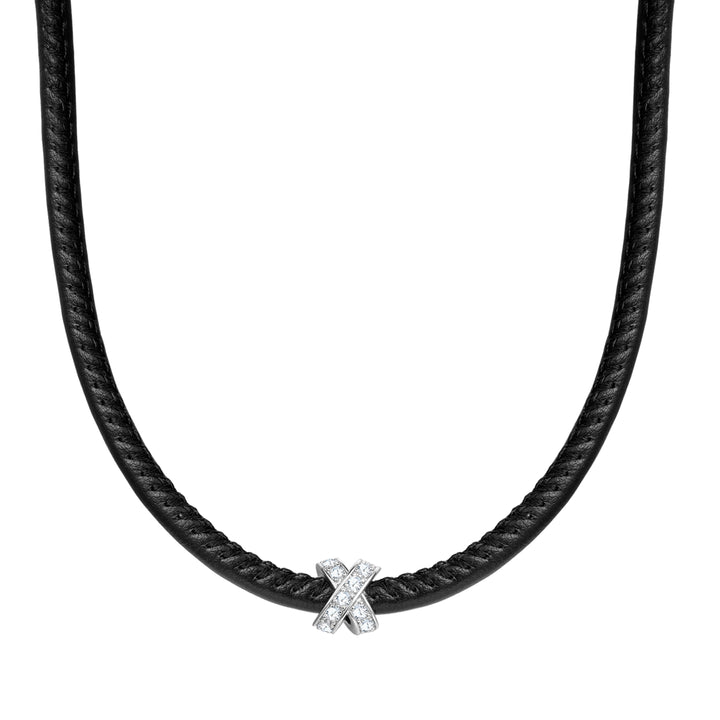 Kette Zirkonia weiß