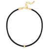Kette gelbgold Zirkonia weiß