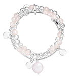 Armband Süßwasser-Zuchtperle weiß