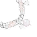 Armband Süßwasser-Zuchtperle weiß