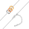 Kette mit Anhänger tricolor
