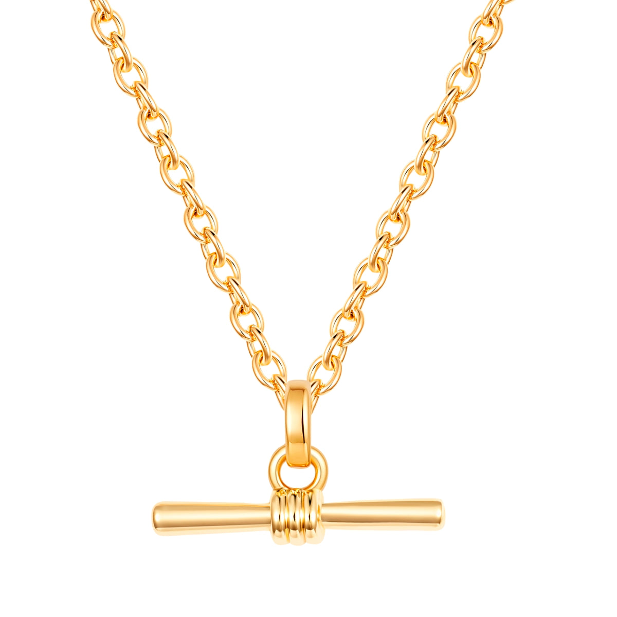 Kette mit Anhänger gelbgold