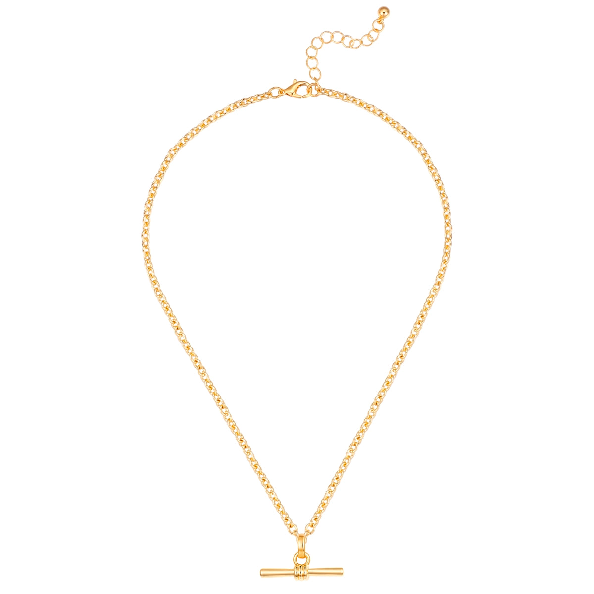 Kette mit Anhänger gelbgold