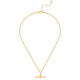 Kette mit Anhänger gelbgold