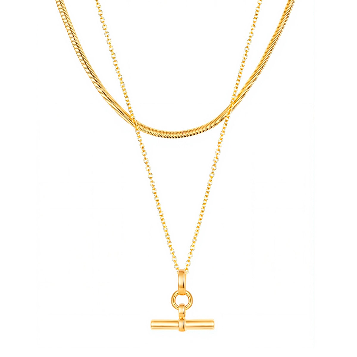 Kette mit Anhänger gelbgold