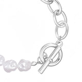 Armband Perle (synth.) weiß
