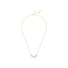 Kette mit Anhänger gelbgold Zirkonia weiß