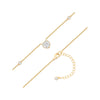 Kette mit Anhänger gelbgold Zirkonia weiß