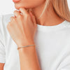 Armband gelbgold Zirkonia weiß