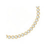 Armband gelbgold Zirkonia weiß