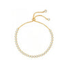 Armband gelbgold Zirkonia weiß