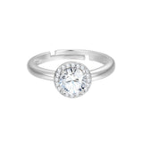 Ring Zirkonia weiß
