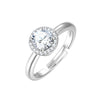 Ring Zirkonia weiß