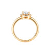 Ring gelbgold Zirkonia weiß