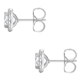 Ohrstecker Zirkonia weiß