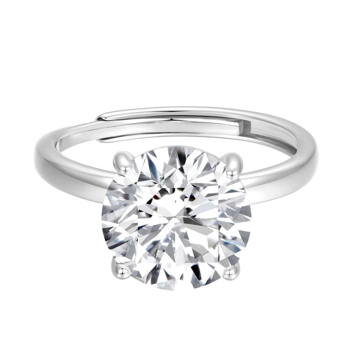 Ring Zirkonia weiß