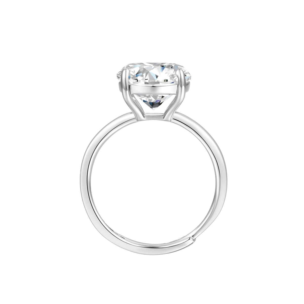Ring Zirkonia weiß