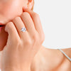 Ring gelbgold Zirkonia weiß