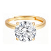 Ring gelbgold Zirkonia weiß