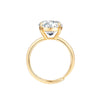 Ring gelbgold Zirkonia weiß
