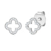Ohrstecker Zirkonia weiß