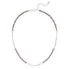 Kette Glas grau
