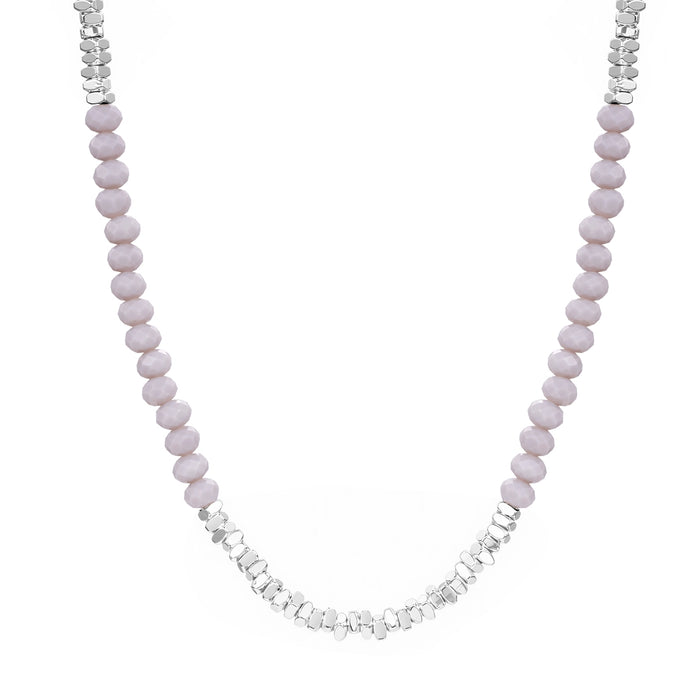 Kette Glas grau